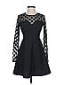 Lulus Hearts Black Cocktail Dress Size S - photo 1