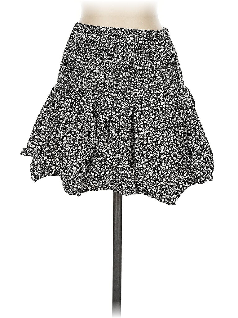 H&M Pre-owned Casual Skirt In Gray