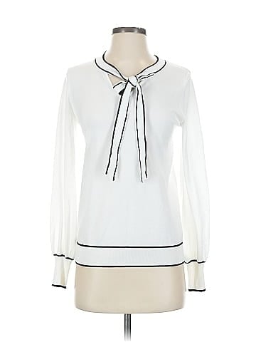 Adrianna Papell Long Sleeve Blouse (view 1)