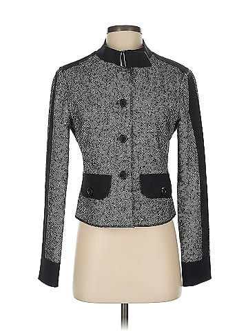 Pink Tartan Wool Coat (view 1)