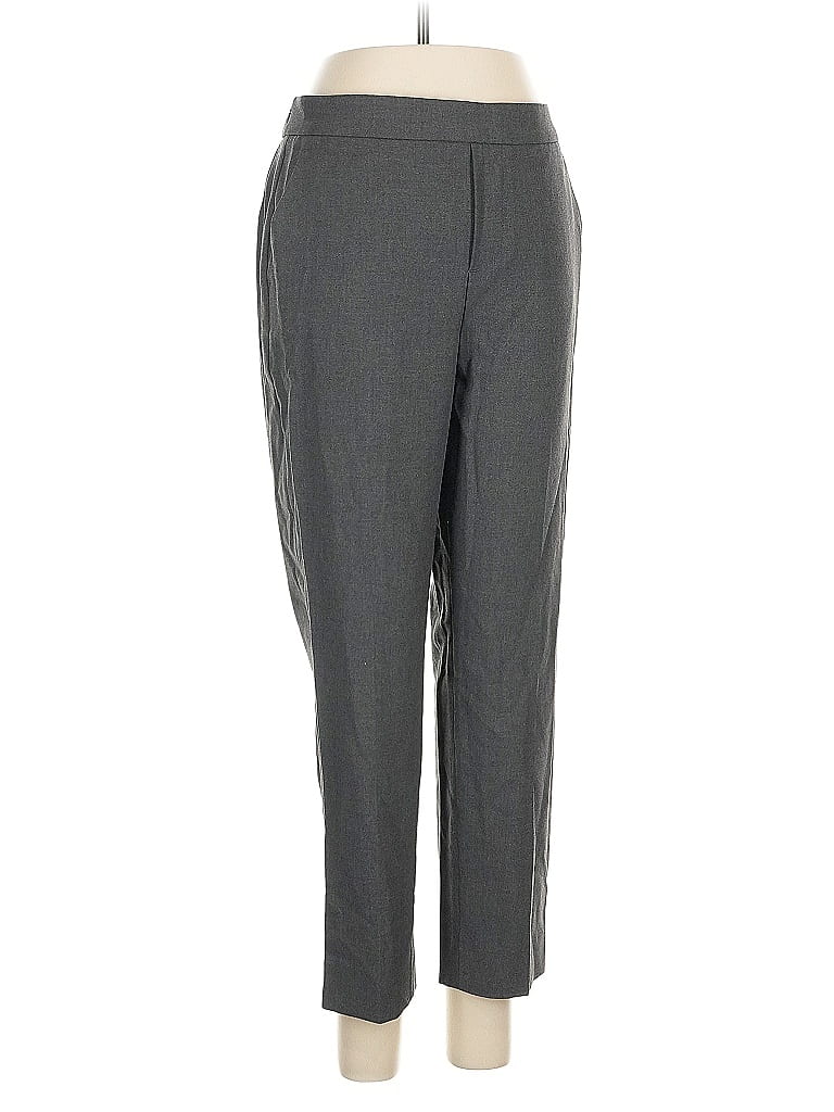 Banana Republic Factory Store Chevron-herringbone Gray Dress Pants Size 6 (petite) - photo 1