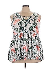 Terra & Sky Sleeveless Blouse