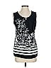 Roz & Ali Black Sleeveless Blouse Size S - photo 1