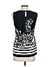 Roz & Ali Black Sleeveless Blouse Size S - photo 2
