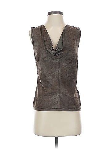 Velvet Sleeveless Blouse (view 1)