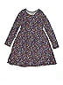 Jumping Beans 100% Cotton Print Purple Dress Size 8 - photo 1