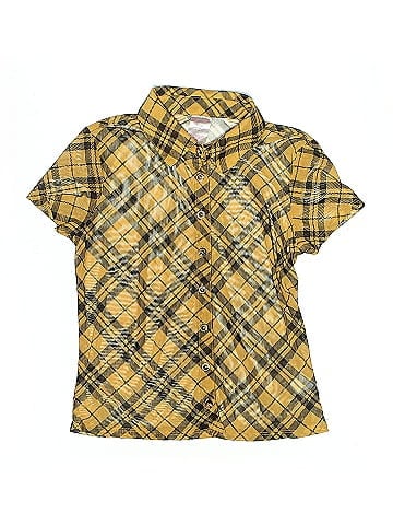 No Boundaries Short Sleeve Button-Down Shirt (view 1)