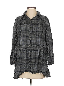 Holding Horses 3/4 Sleeve Button Down Shirt