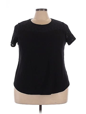 Liz Claiborne Short Sleeve Top (view 1)