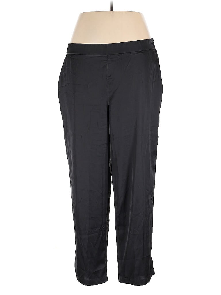 Soma Solid Black Active Pants Size XL - photo 1