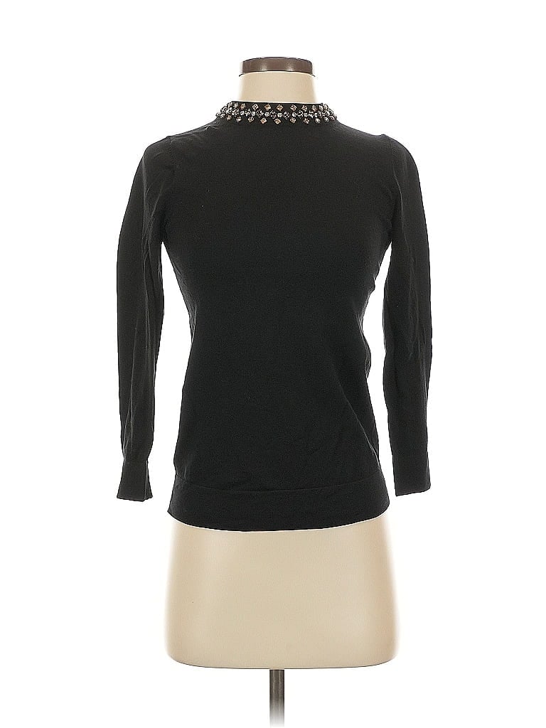 Pre-owned Ann Taylor Turtleneck Sweater In Black