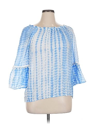 Apt. 9 3/4 Sleeve Blouse (view 1)