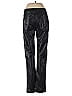 Hudson Jeans 100% Leather Metallic Black Leather Pants Size 24 waist - photo 2