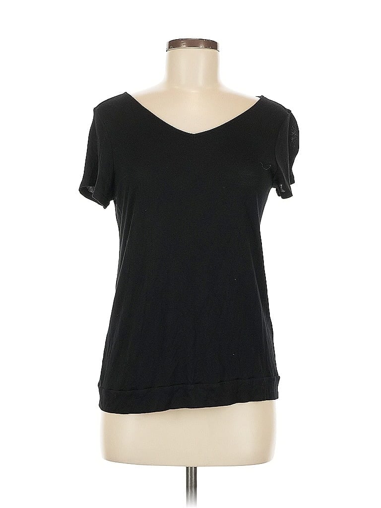 Pre-owned Banana Republic Factory Store Short Sleeve T-shirt In Black