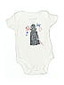 Star Wars Graphic Ivory Short Sleeve Onesie Size 3-6 mo - photo 1
