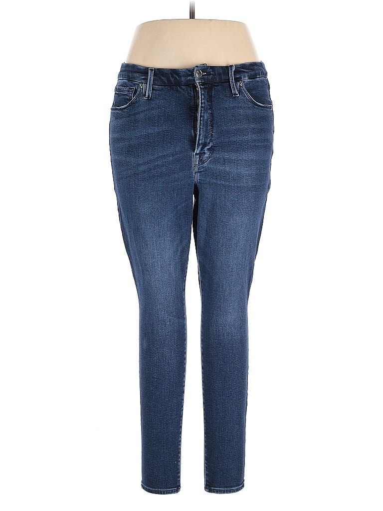 Pre-owned Good American Jeans In Blue