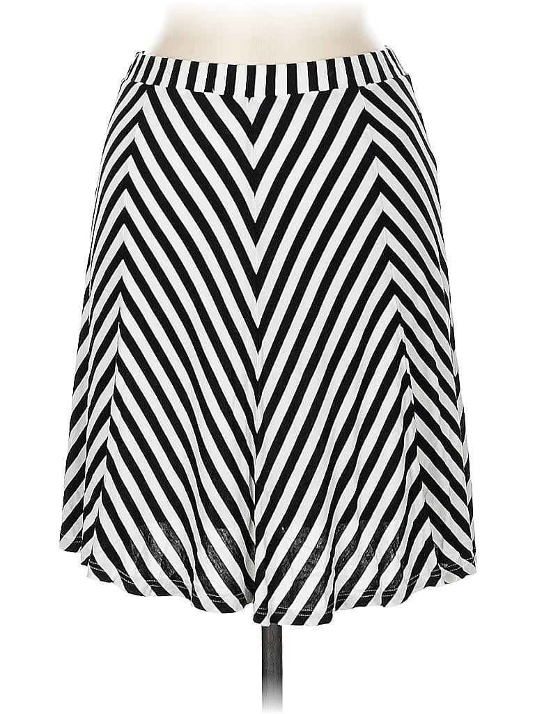 Pre-owned Ella Moss Casual Skirt In Black