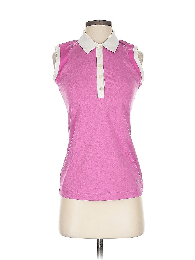 Nike Golf Pink Sleeveless Polo Size XS - photo 1