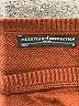 Peruvian Connection 100% Cotton Burgundy Pullover Sweater Size S - photo 4