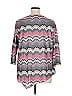 Alfred Dunner Pink 3/4 Sleeve T-Shirt Size 1X - photo 2