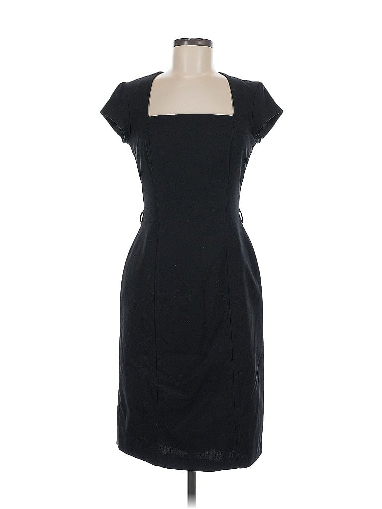 Pre-owned H&m Cocktail Dress In Black