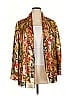 ETRO Paisley Gold Brown Silk Blazer Size 10 - photo 1