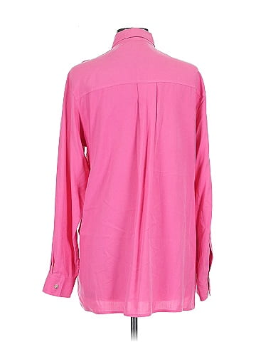 Liz Claiborne Long Sleeve Silk Top (view 2)