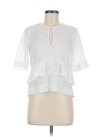 BCBGMAXAZRIA Short Sleeve Blouse (view 1)
