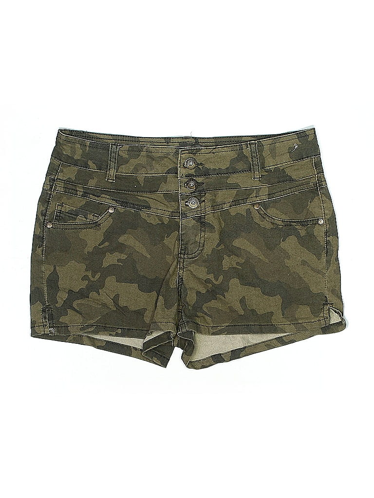 Click to view more detailed imagery on our partner's website Pre-owned Blue Spice Shorts In Green