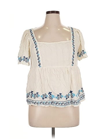 Old Navy Short Sleeve Blouse (view 1)