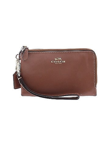 Coach Factory Leather Wristlet (view 1)