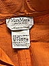 Max Mara 100% Silk Orange Cocktail Dress Size 2 - photo 6