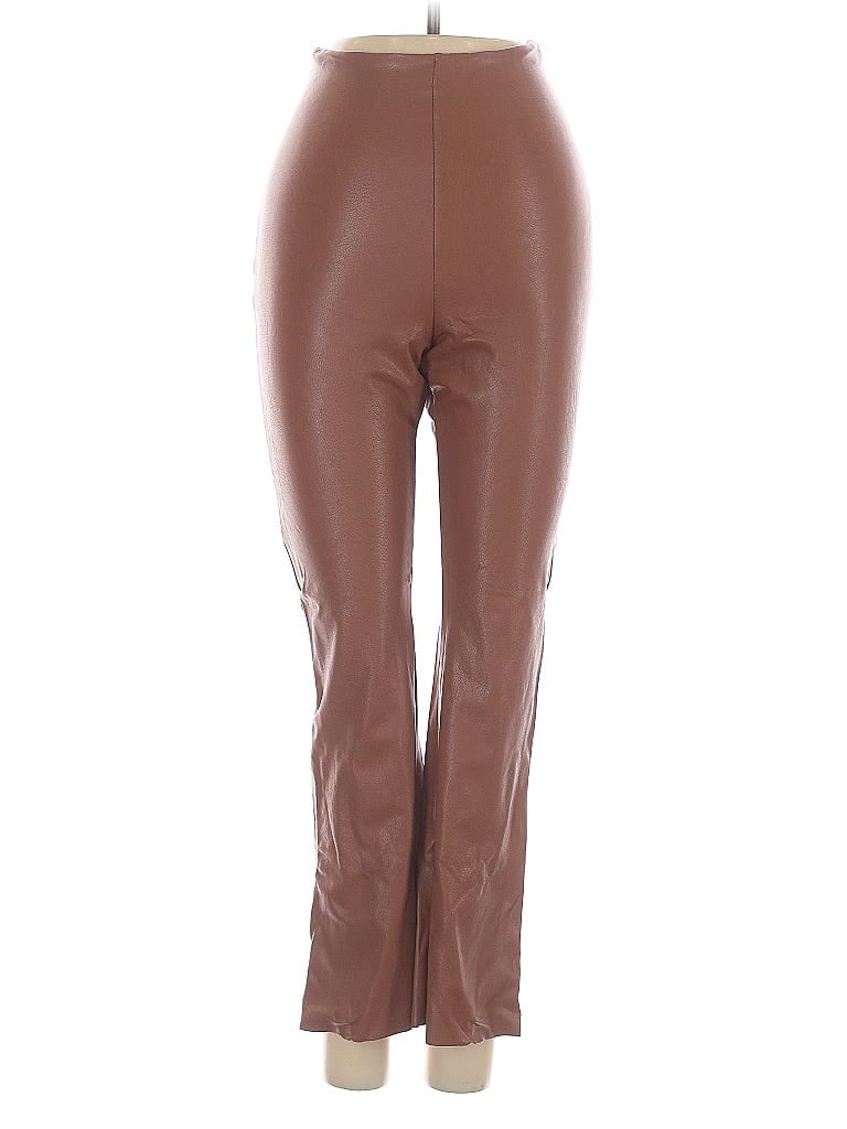 Pre-owned Commando Leather Pants In Brown