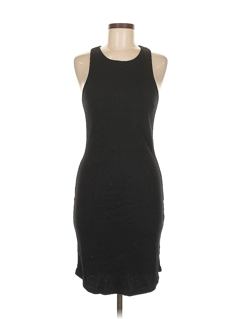 Monrow Solid Black Cocktail Dress Size M - photo 1