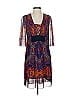 ETRO 100% Silk Paisley Purple Casual Dress Size EU (IT) 38 / US 2 - photo 1