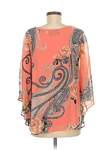 Bob Mackie 3/4 Sleeve Blouse (view 2)