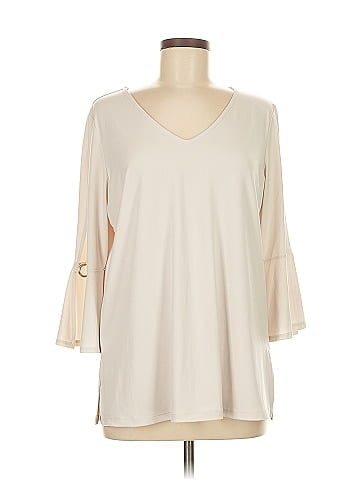 Susan Graver 3/4 Sleeve Blouse (view 1)