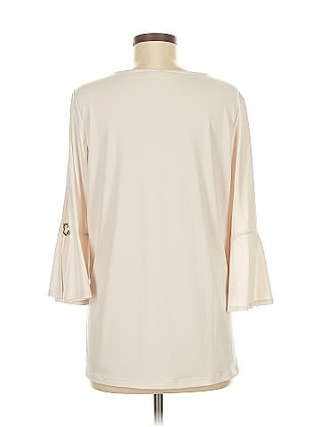 Susan Graver 3/4 Sleeve Blouse (view 2)