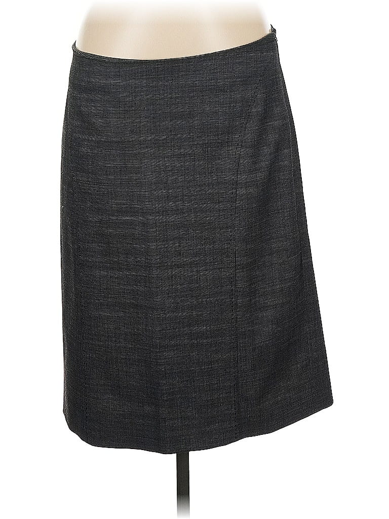 Pre-owned Classiques Entier Formal Skirt In Gray