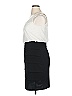 En Focus Studio Color Block Black Cocktail Dress Size 14 - photo 4