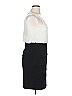 En Focus Studio Color Block Black Cocktail Dress Size 14 - photo 3