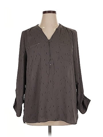 Apt. 9 3/4 Sleeve Blouse (view 1)