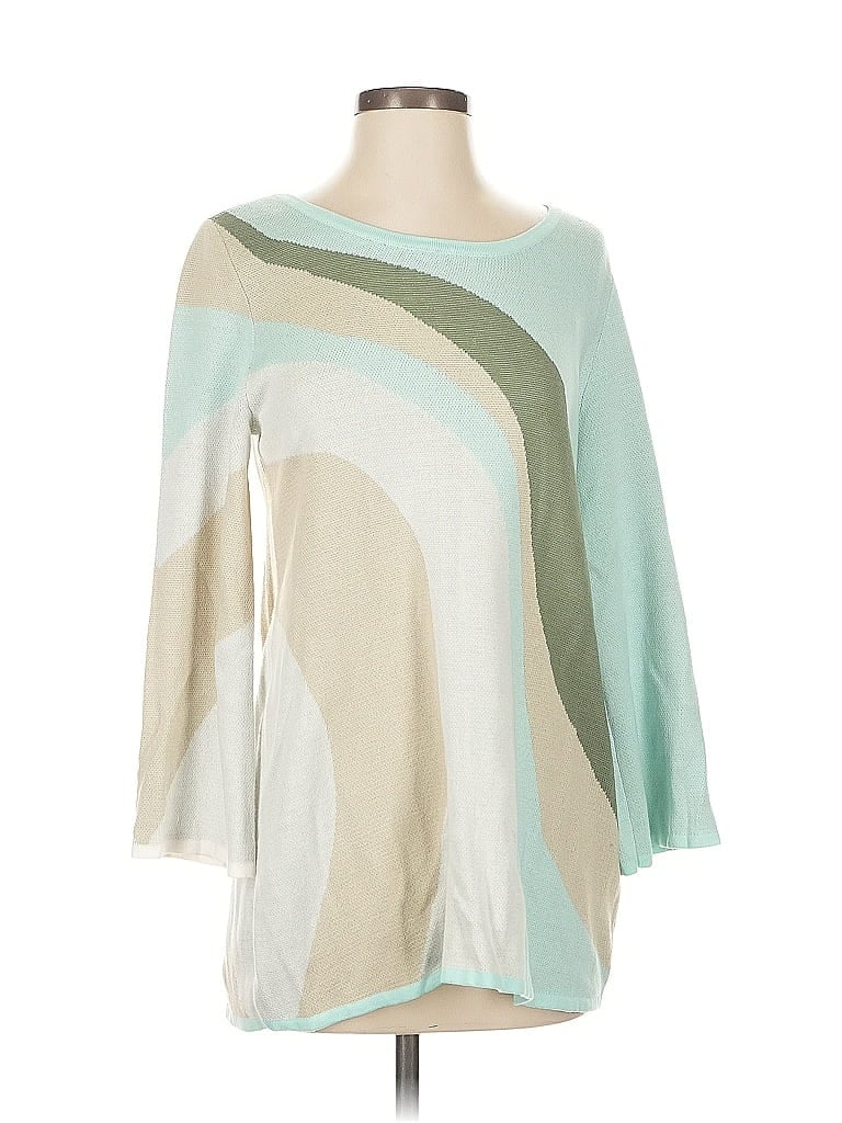 Pre-owned Soft Surroundings Pullover Sweater In Brown