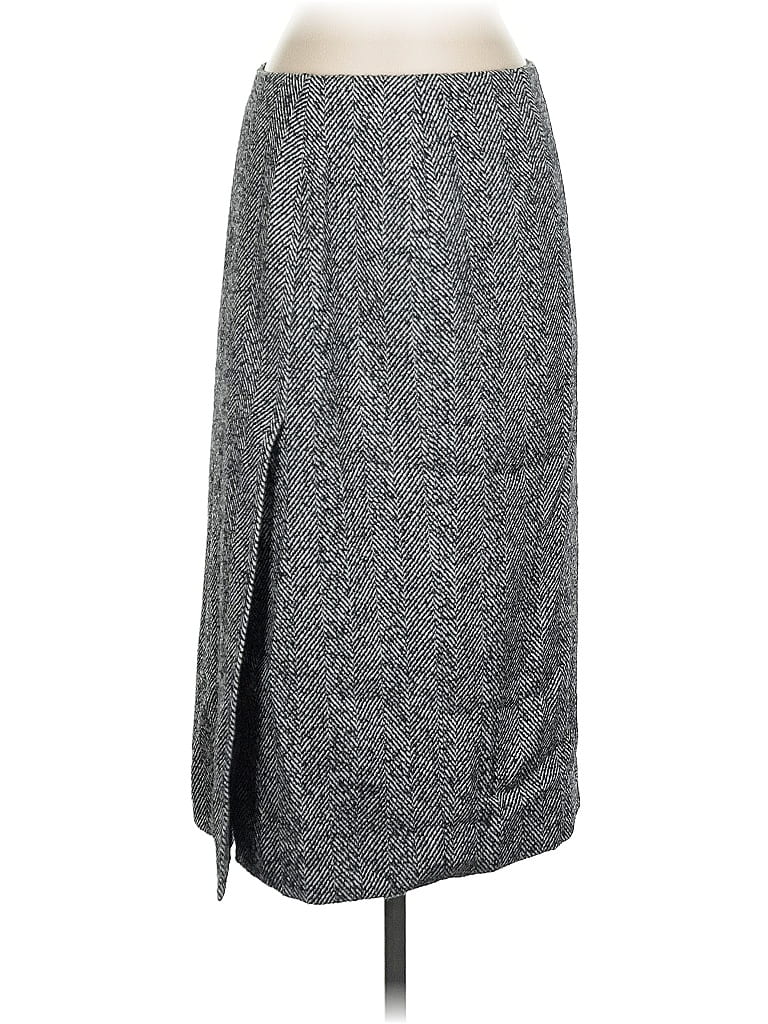 Pre-owned Etcetera Formal Skirt In Gray