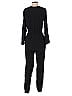 Heatherly 100% Polyester Solid Black Jumpsuit Size S - photo 2