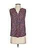 Papermoon 100% Polyester Purple Sleeveless Blouse Size XS - photo 1