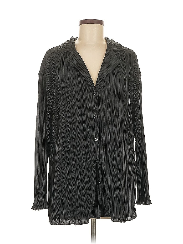 Click to view more detailed imagery on our partner's website Pre-owned Unbranded Long Sleeve Blouse In Black