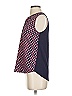 Papermoon 100% Polyester Purple Sleeveless Blouse Size XS - photo 5