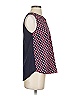 Papermoon 100% Polyester Purple Sleeveless Blouse Size XS - photo 4