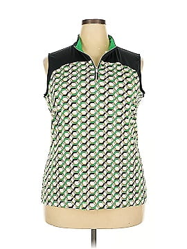 Tail Sleeveless Polo